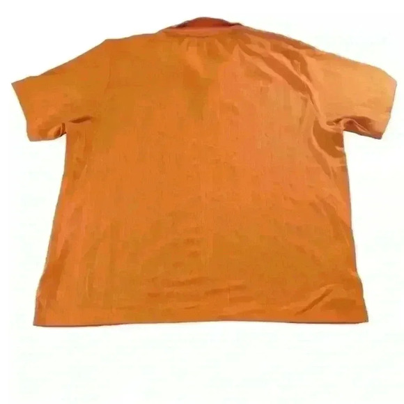 Arrow Orange & Brown Windowpane Plaid Short Sleeve Shirt- Size XXL - Picture 2 of 16